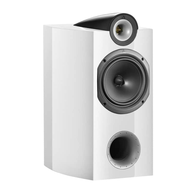 Triangle Genese Trio Hi-Fi Bookshelf Single Speaker (White) image 1