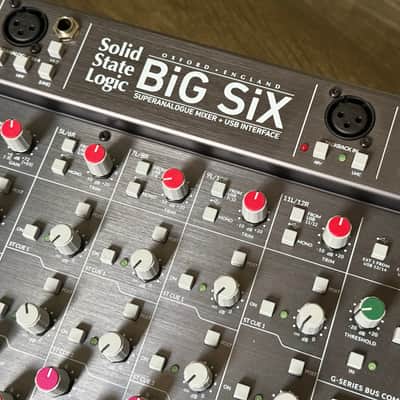 Solid State Logic BiG SiX 6-Channel Analog Mixer 2022 - Present - Black image 3