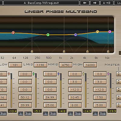 Waves Linear Phase Multiband Compressor image 1