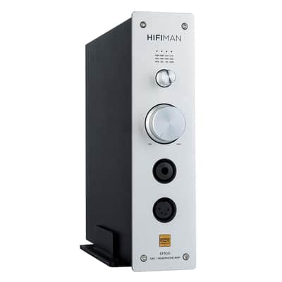 HiFiMan EF500 Desktop Balanced DAC and Headphone Amplifier with Streaming Support, Gray/Silver image 1