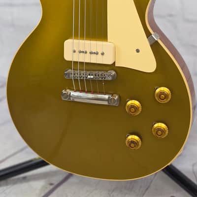 USED Gibson Custom Shop Les Paul R6 1956 Reissue 6 String Electric Guitar Gold Top image 3