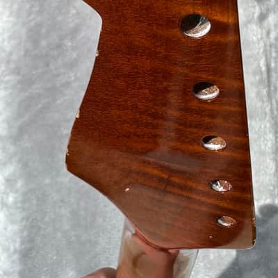 Heavily Flamed 64’ Inspired Relic Strat Neck image 3