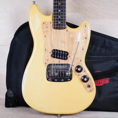 Fender Bronco 1975 Olympic White USA Vintage Offset w/ Bag image 1