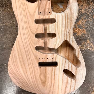 Super Strat Body-Northern Swap Ash 5.150 pounds image 10