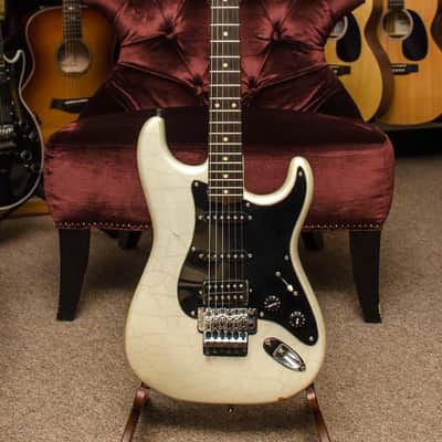 Neal Schon Fender Stratocaster Pearl White (Lights Strat) (Pre-Owned) image 2