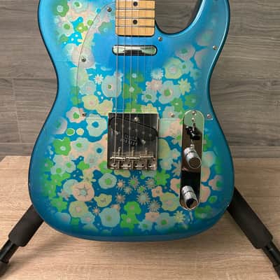 Fender TL-69 BFL Blue Flower Telecaster Electric Guitar Crafted In Japan Paisley Blue Floral Guitar w/ Case#2463 image 3