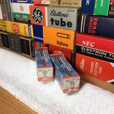 2 x Rare SealedBox TrueNOS SameCode 1962 Telefunken EL84 6BQ5 ~ NOS Power Tube ~ Holy Grail Audio ~ Holographic Layered Tone Natural Mid Band Rich Lush Warmth Clear Resolve image 1