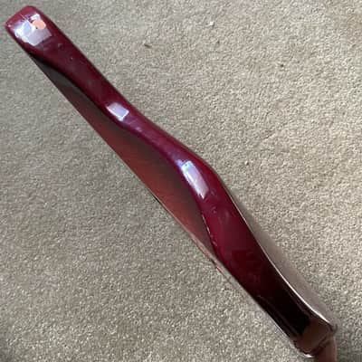 Red HH 7 String Guitar DIY Project Body image 2