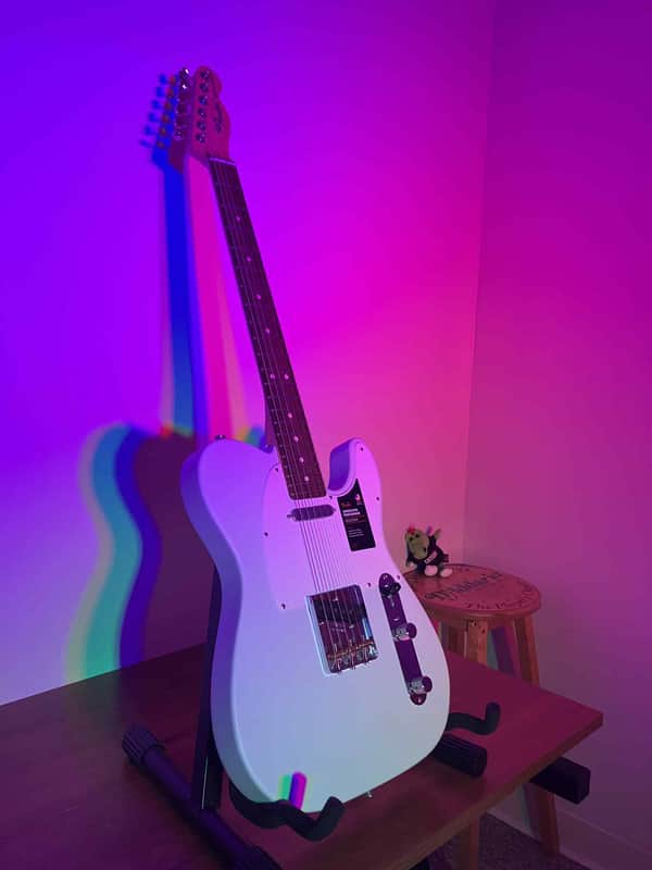 Fender American Performer Telecaster with Rosewood Fretboard 2018 - Present - Satin Sonic Blue image 1