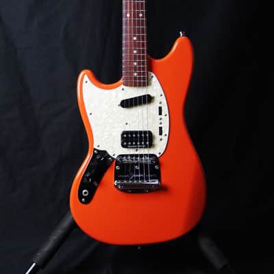 Fender Kurt Cobain Mustang KC-MG/LH FRD 2012 Fiesta Red Oranj-stang  Left-Handed MIJ image 3