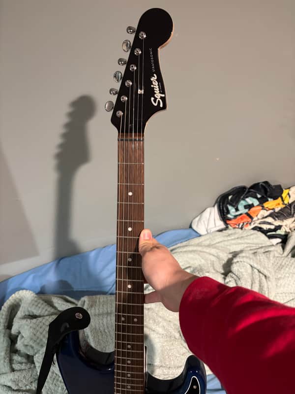 Squier Paranormal Strat-O-Sonic 2023 - Present - Sapphire Blue