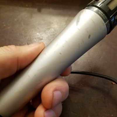 Shure Hi-Z Unidirectional Dynamic Mic 515SAC Unidyne B + Clip IOB 1968 - black and silver image 10