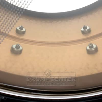 Ludwig LB508K Supraphonic Bronze Snare Drum 14x8 Hammered image 4