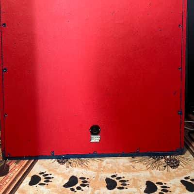 Marshall 1935B Cabinet Custom Red from 1969 T1511 image 4