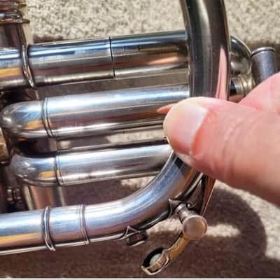 Keefer Vintage Cornet B Flat - Silver plated - 1920s image 7