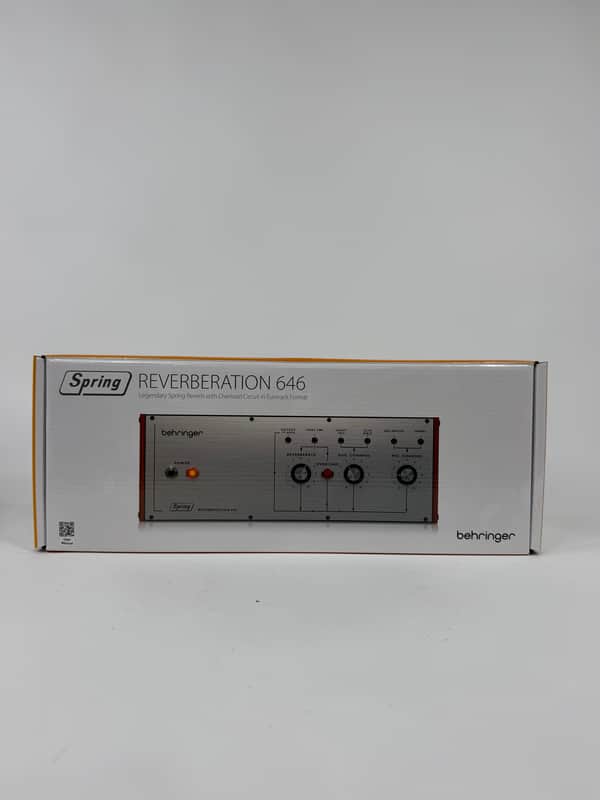 Behringer 646 Spring Reverberation Module 2024 - Present - Metal image 1