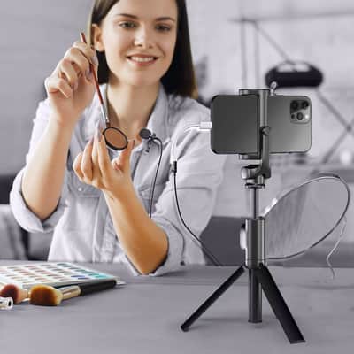 PoP voice Professional Lavalier Lapel Microphone Omnidirectional Condenser Microphone image 5