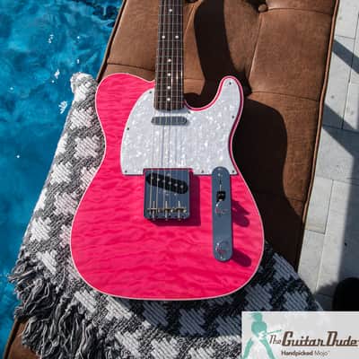 2025 Fender Limited Edition - Fender / ISHIBASHI FSR MIJ Traditional 60s Custom Telecaster KILLER AAAA Quilted Maple Top / Ash Back - Like New/Unplayed - Pro Set Up w Perfect Frets/Action/Intonation! image 19