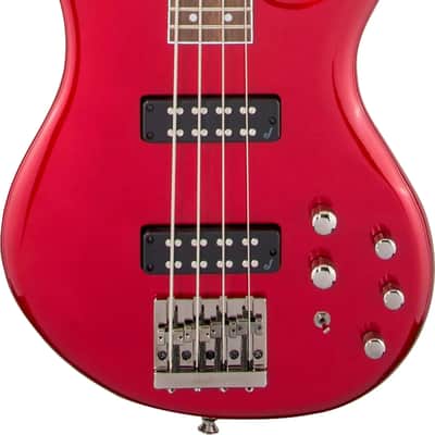 Jackson JS3 Spectra 4-String Bass Guitar, Laurel Fingerboard, Metallic Red image 1