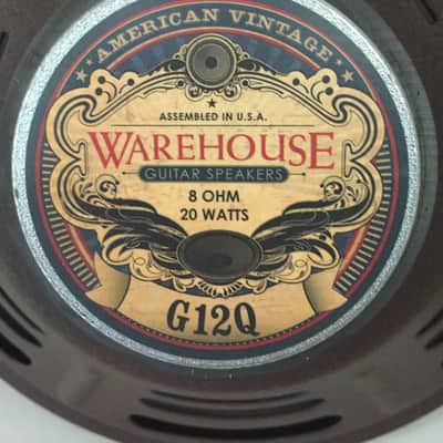 WGS 12" Warehouse G12Q - 20 watt 8 ohm American Vintage image 1