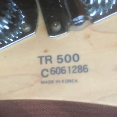 Ibanez T R 500 Expressionist Bass 1996    - Tobacco Burst image 12