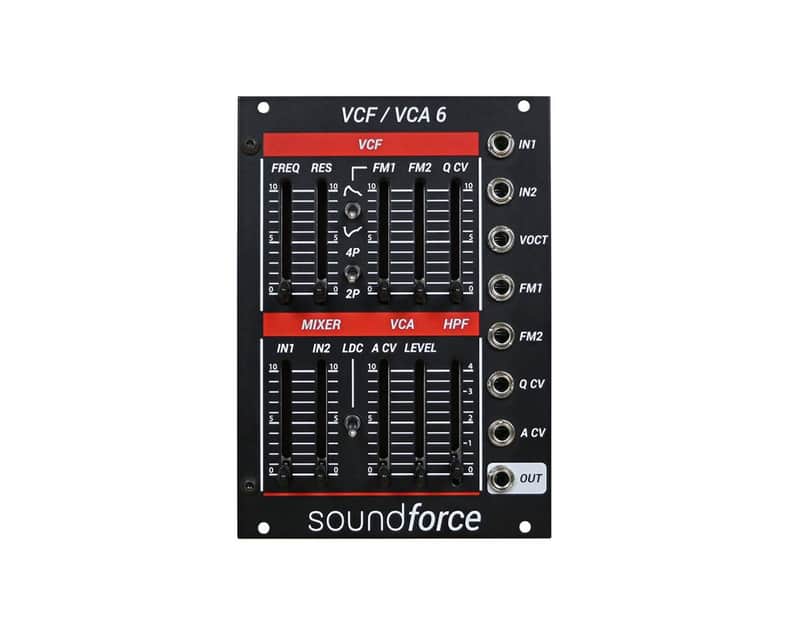 Soundforce VCF/VCA 6 - Black image 1