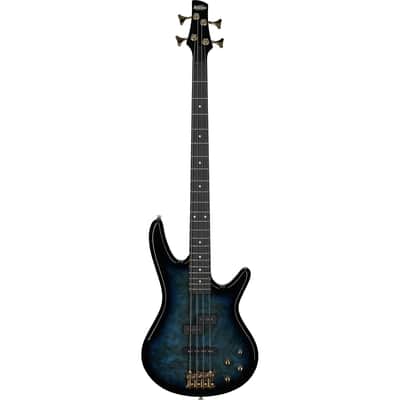 Ibanez GSR200PC Gio SR 4-String P/J Bass - Transparent Marine Burst image 2