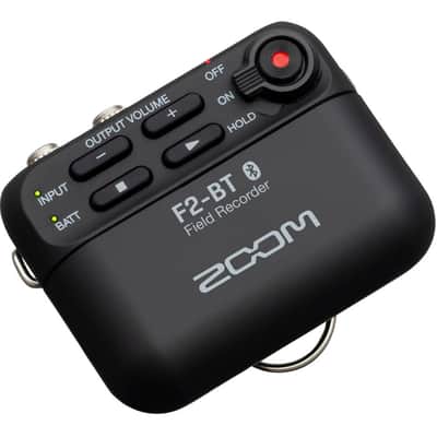 Zoom F2 BT Field Recorder with Lavalier and Bluetooth Sync image 2