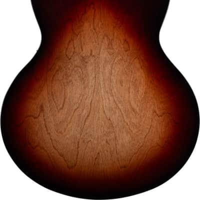 Godin 5th Avenue Kingpin P90 DLX Hollowbody Electric Guitar, Rosewood Fingerboard, Vintage Burst image 3