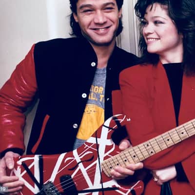 Kramer EVH Van Halen guitar 1985 hard rock give away guitar image 4