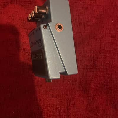 Boss CE-3 Chorus (Green Label) MIT 1988 - 1992 - Blue (with box and power supply) image 4