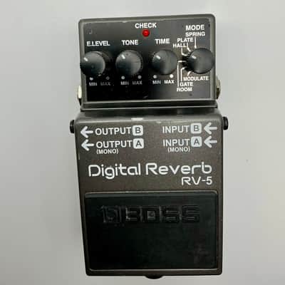 Boss RV-5 Digital Reverb (Dark Gray Label) 2002 - 2015 - Grey image 2