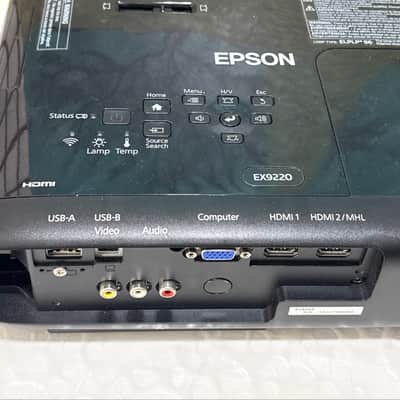 Epson EX9220 Pro Wireless 1080p+ WUXGA 3LCD Projector HDMI image 5