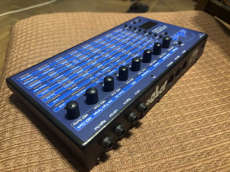 Dave Smith Instruments Evolver Desktop Monophonic Synthesizer 2002 - 2016 - Blue + SoundEditor app image 1