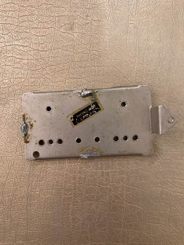 Gibson Patent number pickup base plate image 1