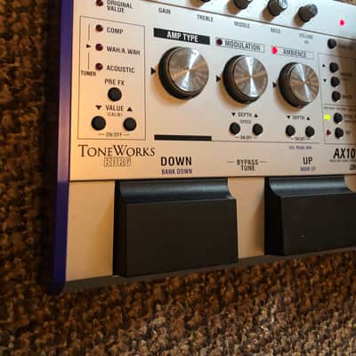Korg ToneWorks AX10G Modeling Signal Processor - Amp Simulator, Wah, MultiFX image 2