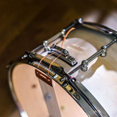 Polmuz drums Maple Model 1 - 20/10/12/16/14SD - Artist Satin White Fade image 5