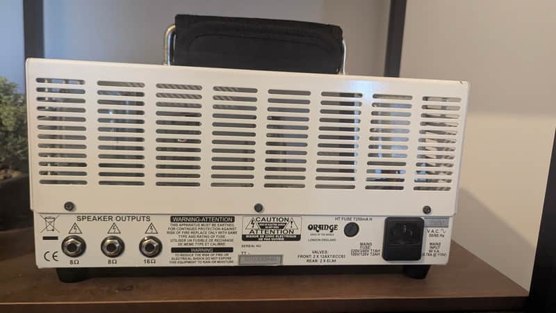 Orange TT15H Tiny Terror 15-Watt Guitar Amp Head 2006 - 2016 - White image 1