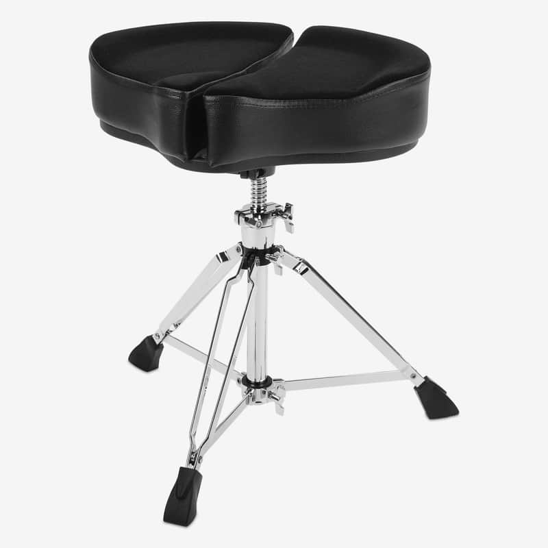 Ahead - SPG-BL3 - 18" Spinal G Saddle Black Cloth Top/Black Sides, 3 Leg Base image 1