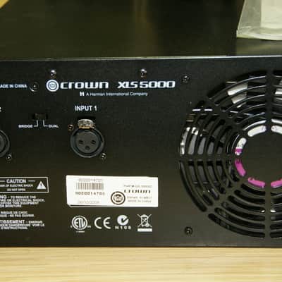 Crown XLS 5000  Power Amplifier image 7