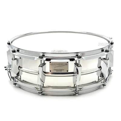 Canopus 'The Steel' Snare Drum 14x5 - Second Line | Reverb