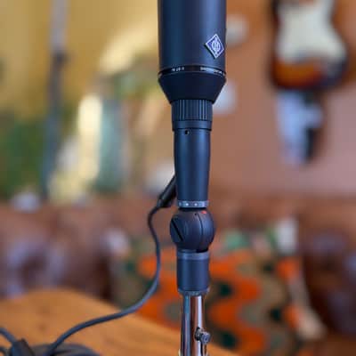 Vintage Neumann U87 ai P48 Condenser Microphone w/Rare NOS Swivel Mount* (1980’s) - Matte Black image 11