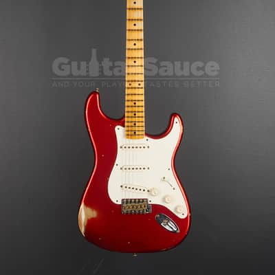 Fender Custom Shop Stratocaster 58 Relic Faded Aged 2022 - Candy Apple Red (COD 1127UG) image 1