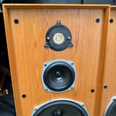 Matched Pair 2x Vintage Celestion Ditton 44 British Hifi Wooden Speakers image 8
