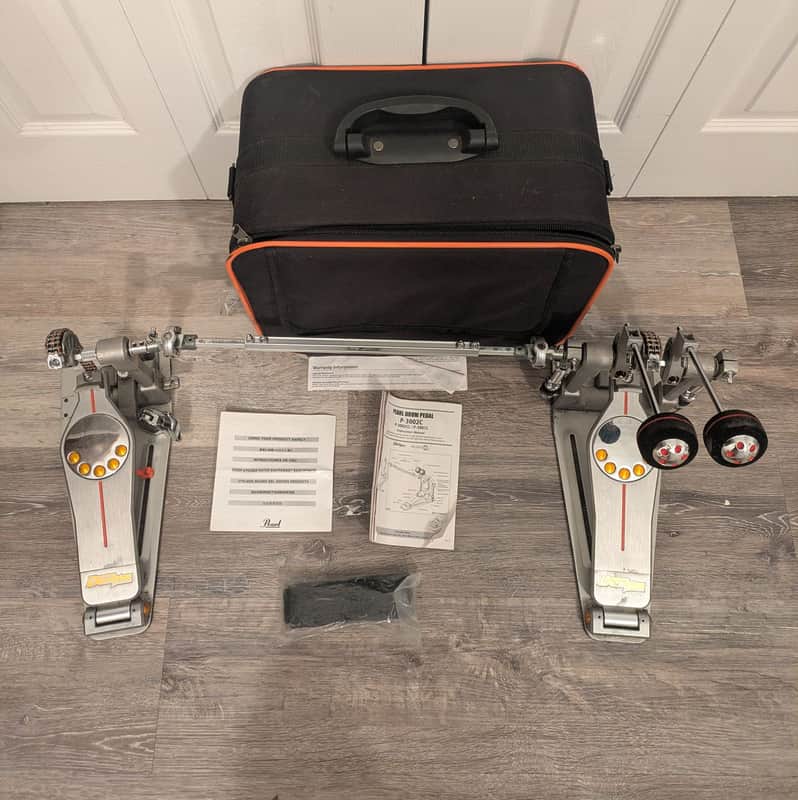 Pearl P3002C Eliminator Demon Chain-Drive Double Bass Drum Pedal