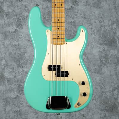Fender Vintera '50s Precision Bass With Shaped Hard Case Seafoam Green 2020 image 1