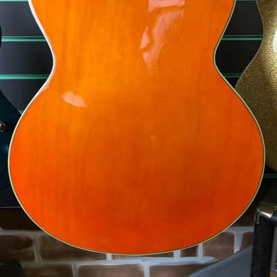 Peerless Electra Orange 2007 Hollow Body Electric Guitar image 13