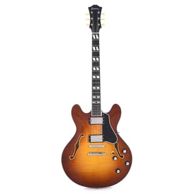 Eastman T486 Thinline Goldburst w/Seymour Duncan Humbuckers image 4