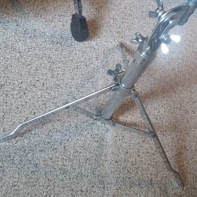 VINTAGE Ludwig Atlas SNARE STAND 60s 70s BEAUTIFUL SHAPE Rock Solid NO TARIFFS image 15