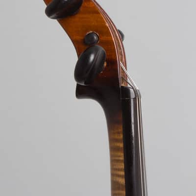National  Vio-Lectric Electric Violin (1937), ser. #A-5645, period black hard shell case. image 15